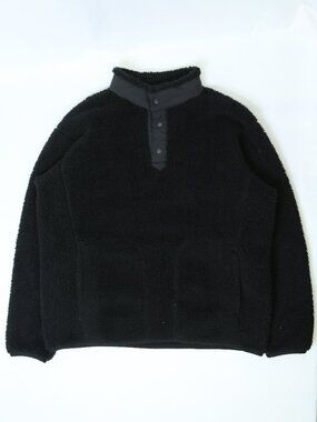 Men's UNIQLO Black Mountaineering Fleece Size M